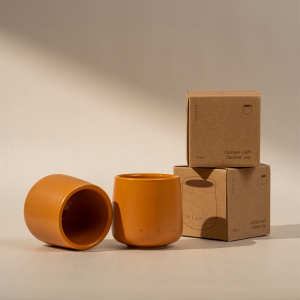 Double Walled Ceramic Cup